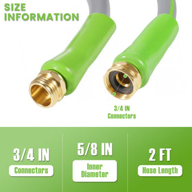 SheeChung leader hose connector seals tightly for mess-free operation.