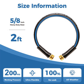 Versatile extension for hose reels, RVs, and drainage tasks by SheeChung.