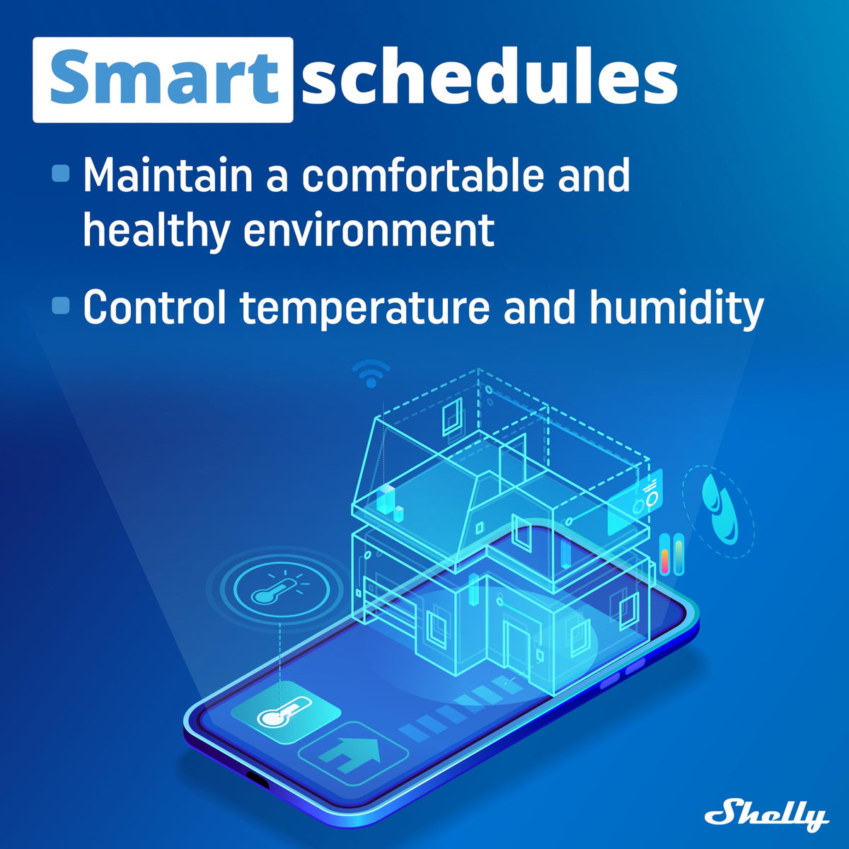 Shelly Plus Add-On app notifications keep you updated on automation