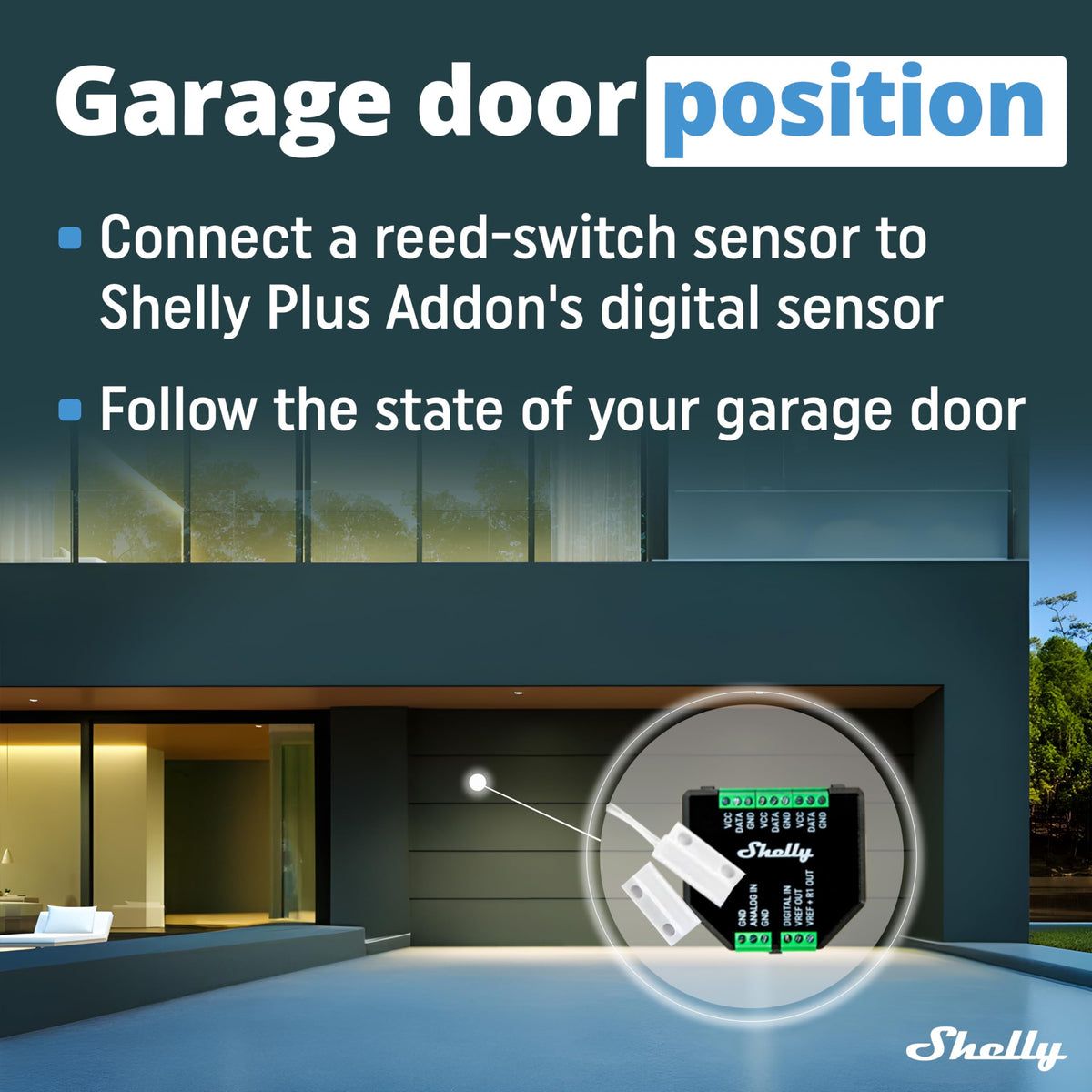 Shelly Plus Add-On aquarium temperature monitor maintains stable readings