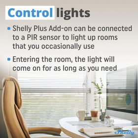 Shelly Plus Add-On DHT22 humidity sensor tracks room humidity