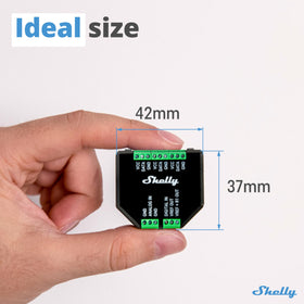 Shelly Plus Add-On DS18B20 sensors measure precise temperatures