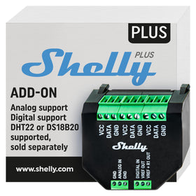 Shelly Plus Add-On Wi-Fi setup enables remote control of Shelly devices