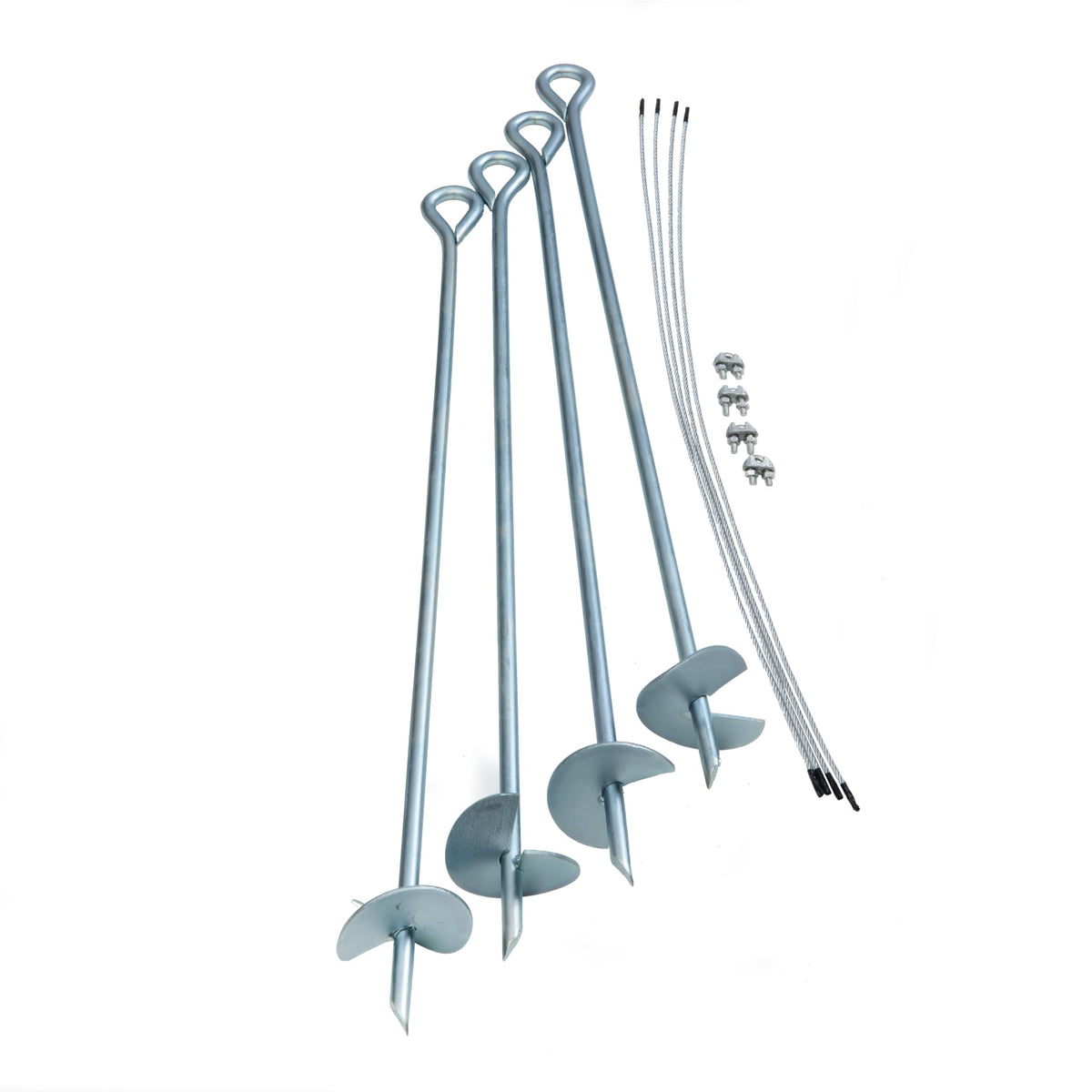 ShelterLogic ShelterAuger 30-inch earth auger for quick, reusable ground anchoring.