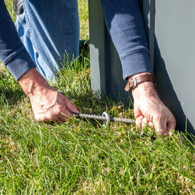 ShelterLogic ShelterAuger installation tools enable fast, simple setup.