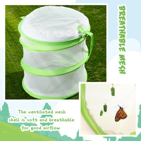 Sherr butterfly habitat washable bottom for easy cleaning