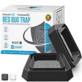 ShieldFlex TruGuard under bed leg trap for discreet protection against bed bugs.