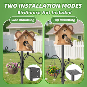 SHIJING matte surface on baffle reduces reflections and disturbs birds