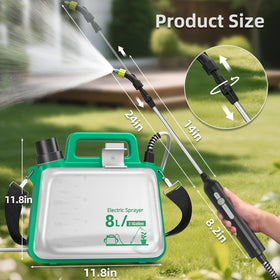 SHIJING retractable wand extends reach for hard-to-see areas.