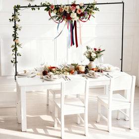 SHIJING table-arch stand height adjuster from 28 to 69 inches for indoor/outdoor use.