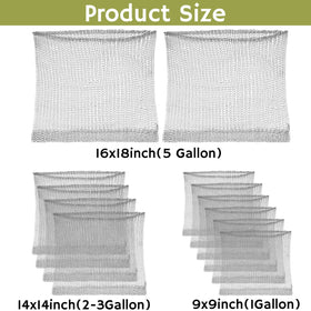 Shimeyao gopher basket 14x14 root guard protects root zones of medium plants