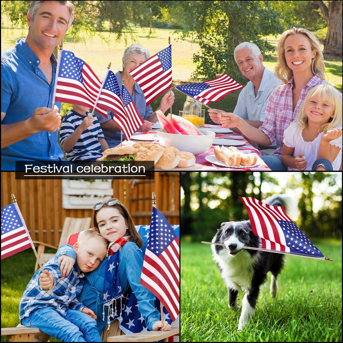 Shimeyao handheld flags made of durable polyester for outdoor use