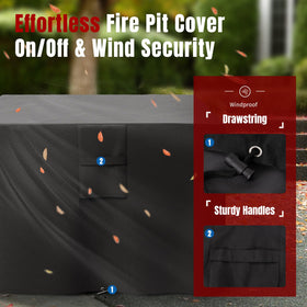 SHINESTAR windproof design maintains cover position during gusts.