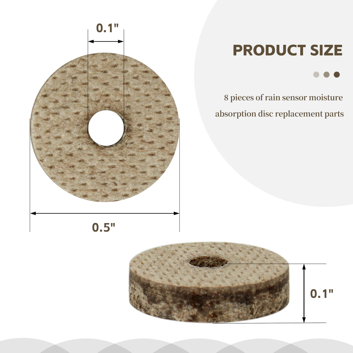 Shinelan replacement disc pack designed for Rain Bird RSD/WR2 sensors supports quick repairs.