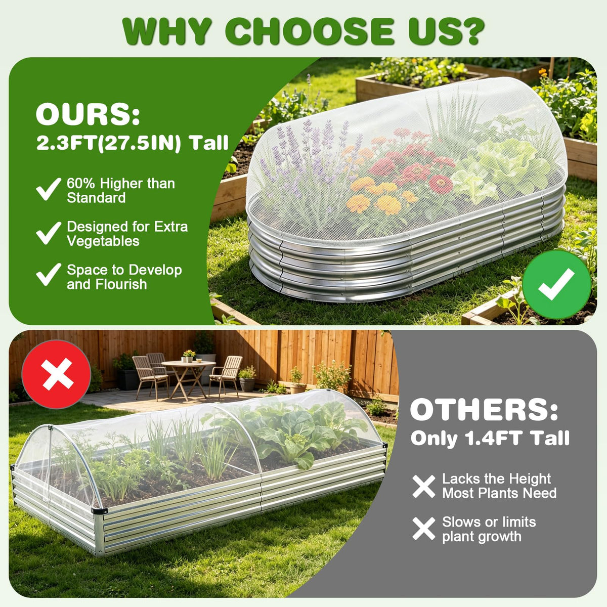 ShineSirius ultra-fine 60-mesh blocks tiny insects while letting sunlight reach plants