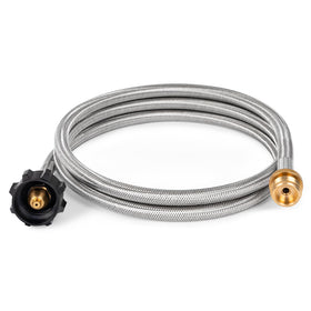 SHINESTAR 6ft propane hose adapter for Coleman stoves enabling longer cooking sessions.