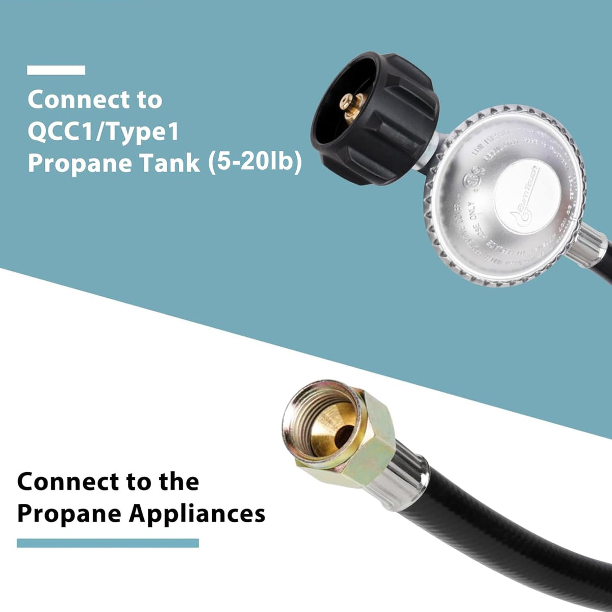 SHINESTAR brass fittings close-up showing secure connection