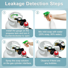 SHINESTAR CSA-certified regulator ensures safe propane setup