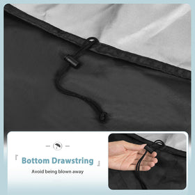 SHINESTAR windproof design keeps the cover in place