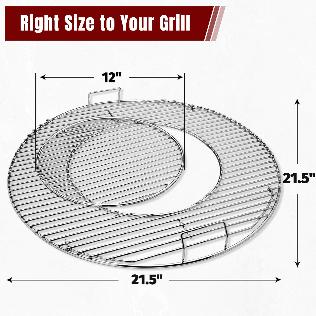 Centerpiece removable for Gourmet BBQ System compatibility
