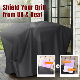 Smooth exterior of SHINESTAR cover allows quick grease wipe-down