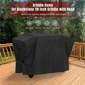 SHINESTAR 28-inch cover fits 2-3 burner Blackstone griddles snugly