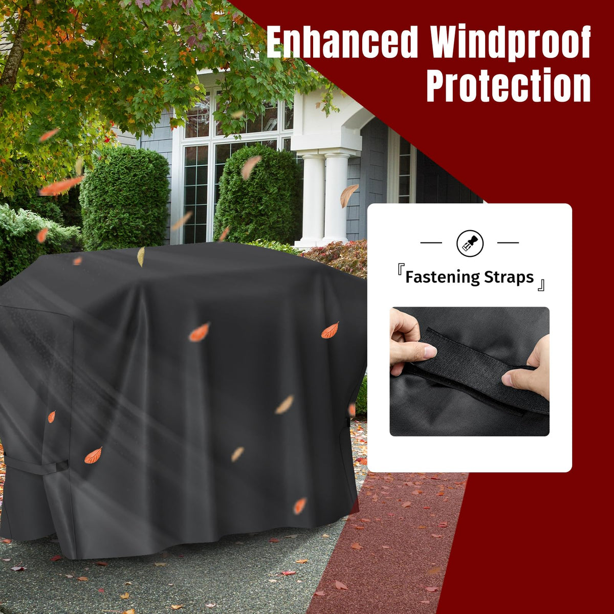 UV-resistant outer layer preserves color and strength of the SHINESTAR cover