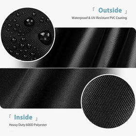 SHINESTAR grill cover uses 600D anti-UV fabric for lasting color