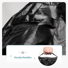 SHINESTAR grill cover proves durability by resisting rain and tearing