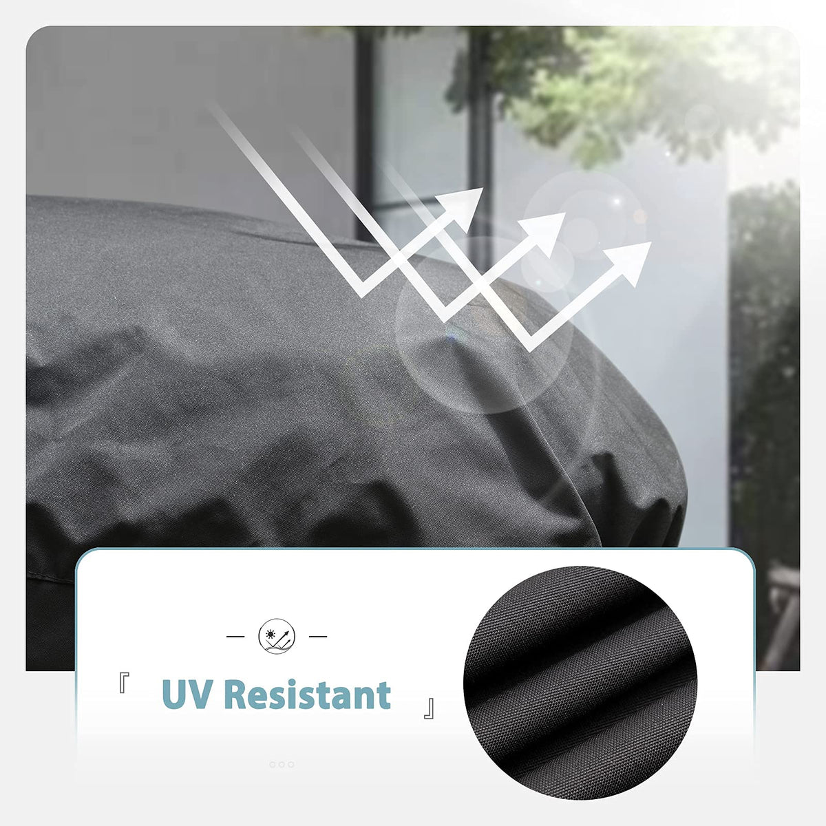 SHINESTAR secure-fit design stays in place during gusts.