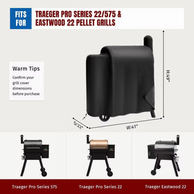 SHINESTAR grill cover waterproof coating protects against rain and rust