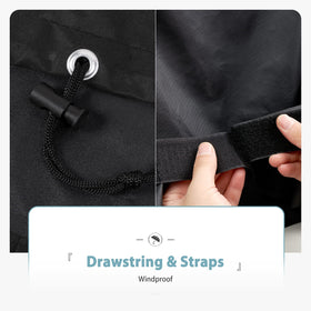SHINESTAR upgraded material keeps the cover lightweight yet durable for outdoor use