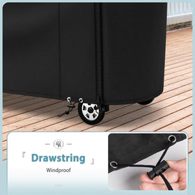 SHINESTAR waterproof finish protects Pit Boss cover from rain and moisture.