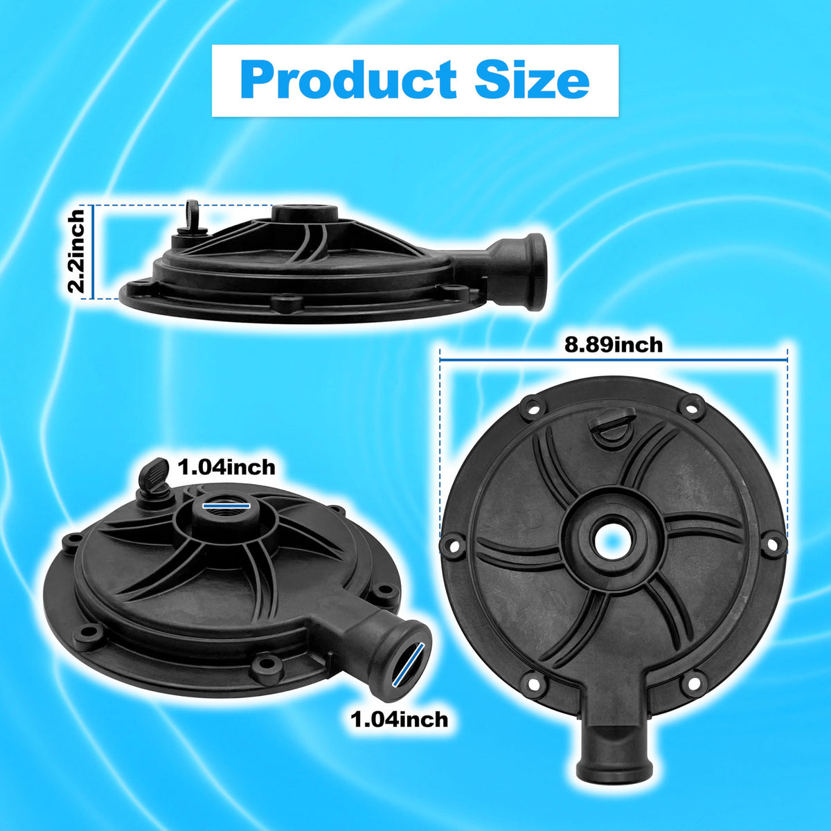 ShineUs two quick connect fittings for PB4-60