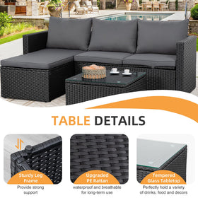 Shintenchi cushions in grey offer versatile, fade-resistant comfort for patios