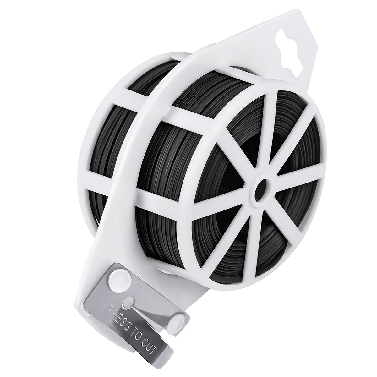 Shintop 328ft garden twist ties with cutter on reel for plant support