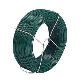 Shintop 328ft plant twist tie in green coating supports vines on trellis