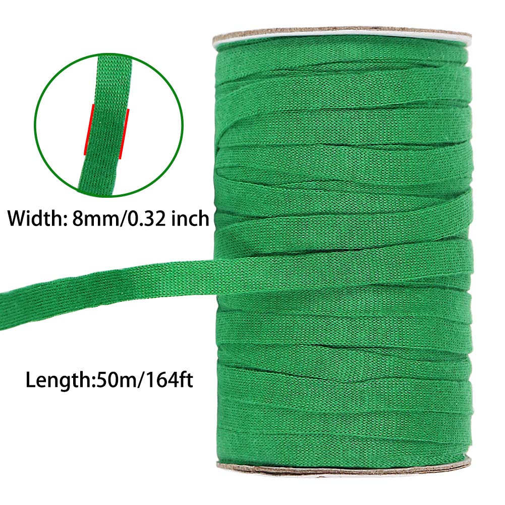 Shintop 8mm green garden twine close-up ideal for tying delicate stems.