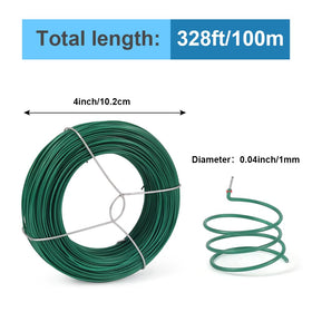 Shintop garden ties supporting vines and trellis setup