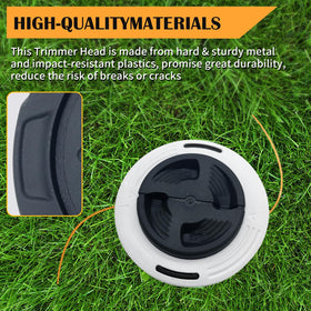 Shiosheng C26-2 trimmer head auto-feed action in use