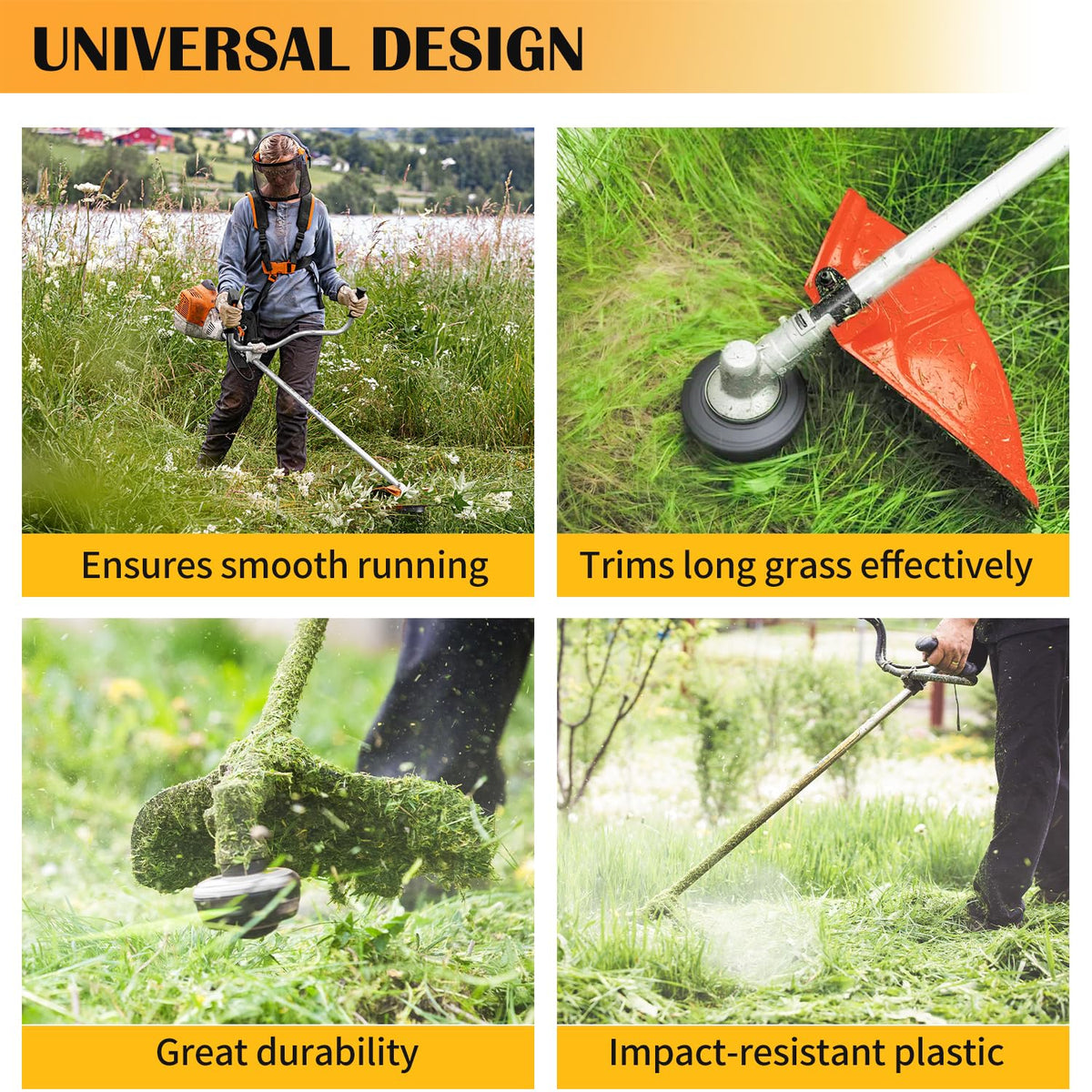 Shiosheng C26-2 trimmer head durable nylon line system