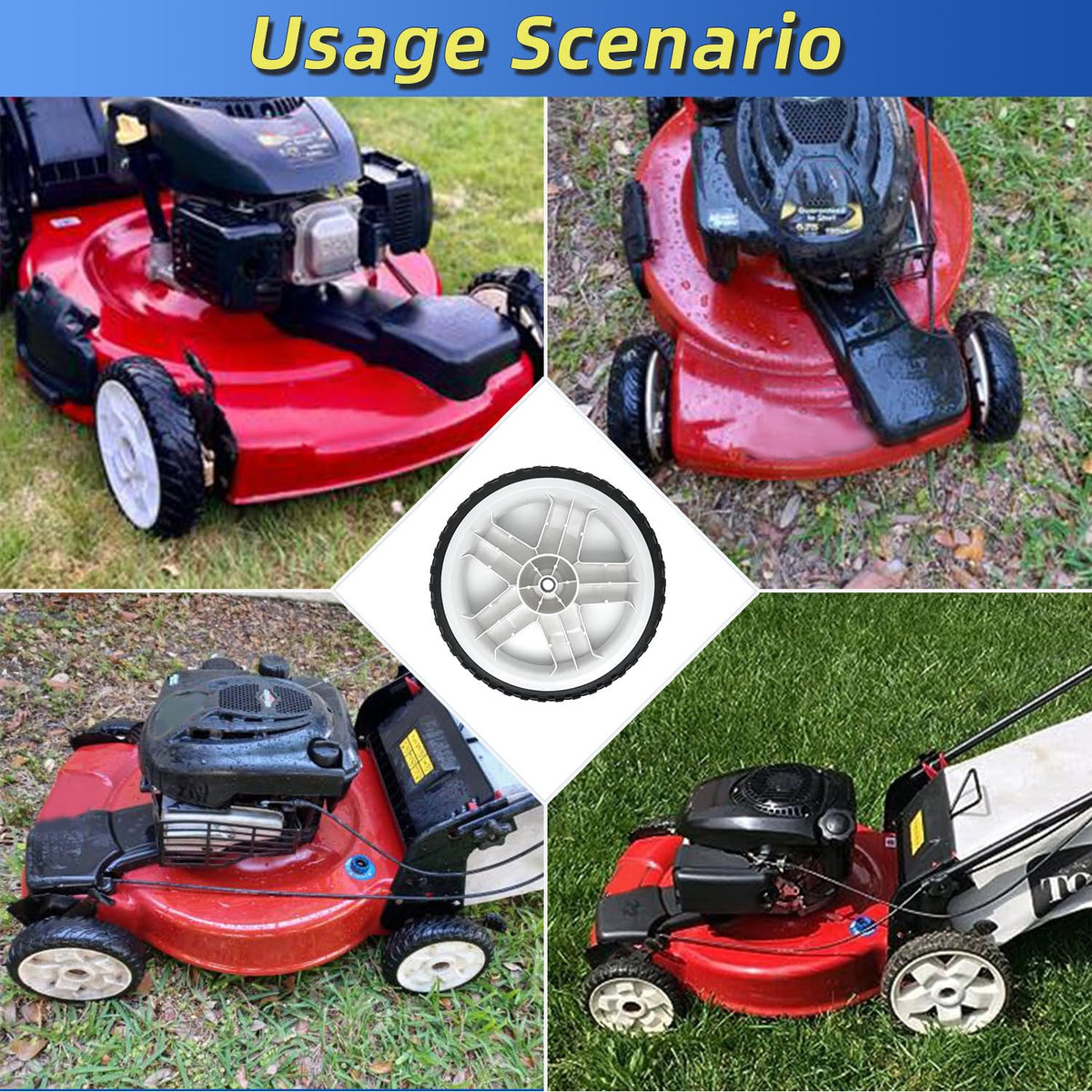 Shiosheng drive wheels easy installation with a wrench
