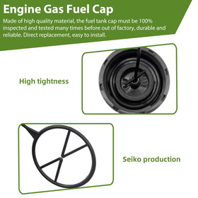 Shiosheng fuel cap assembly for Husqvarna 125E restores safe sealing during use.