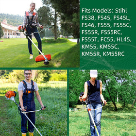 Shiosheng easy-install image suggests simple replacement for common STIHL trimmers.
