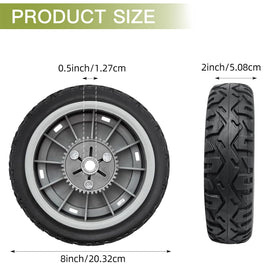 Shiosheng Toro rear wheel bore 1/2 inch ensures a precise fit