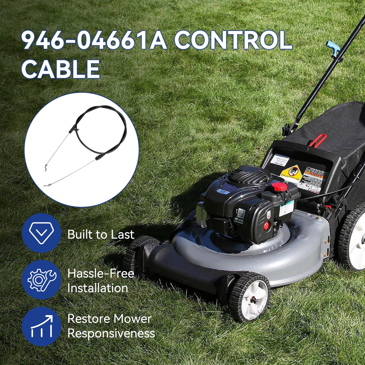 SHIQINHA 21 inch mower fitment shows broad compatibility with popular brands