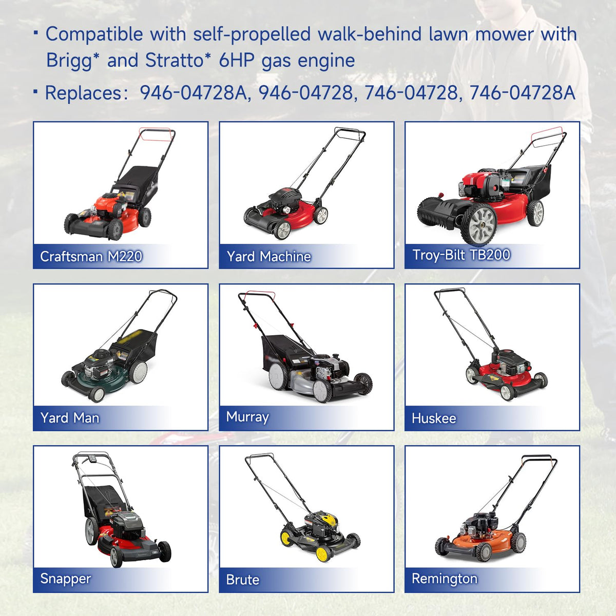 SHIQINHA 64.37-inch conduit length suited to varied mower layouts