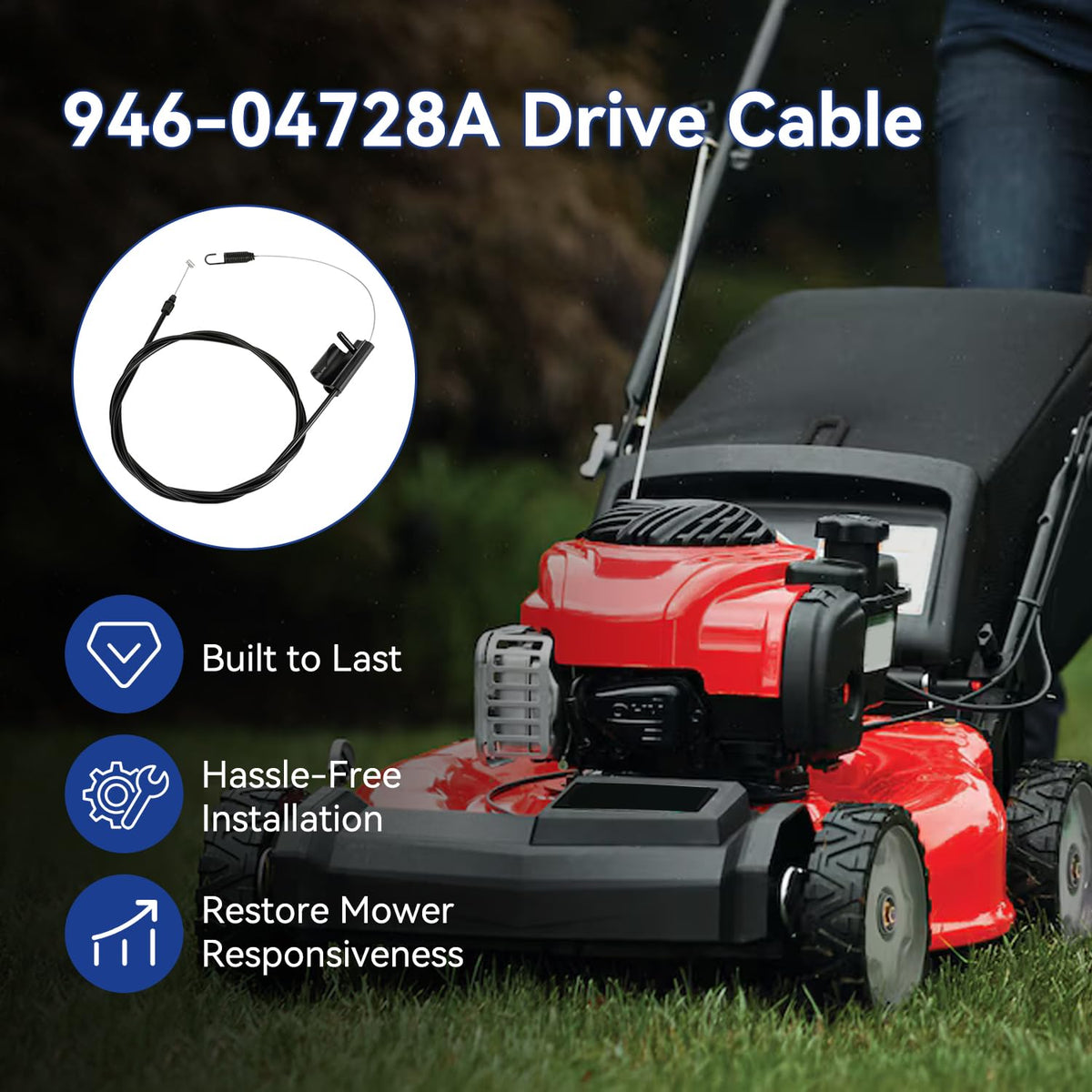 SHIQINHA replacement part for self-propelled lawn mowers