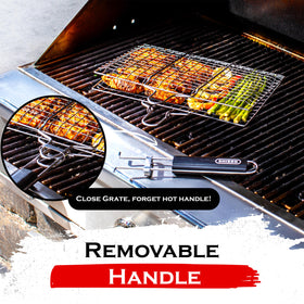 SHIZZO portable BBQ case keeps tools organized for camping.