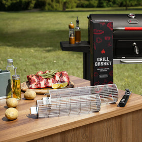 SHIZZO gift-ready grill baskets suitable for BBQ lovers